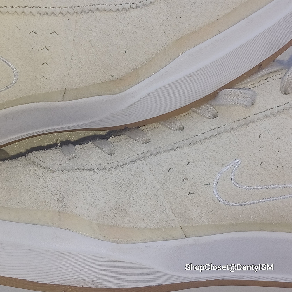 Nike SB Bruin Hyperfeel Quartersnacks sneakers in birch and space pink - Picture 13 of 16